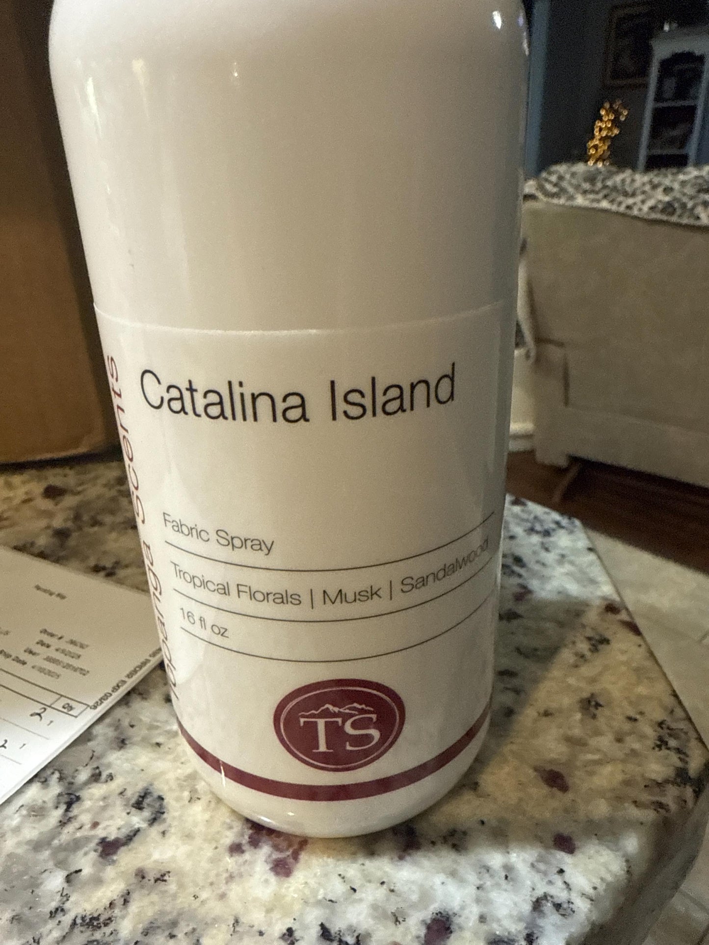 Premier Topanga Scents Fabric Spray 16 oz. Catalina Island