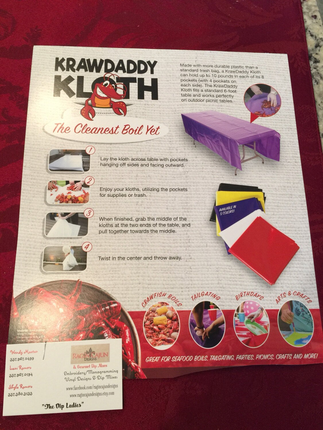 KrawDaddy Cloth