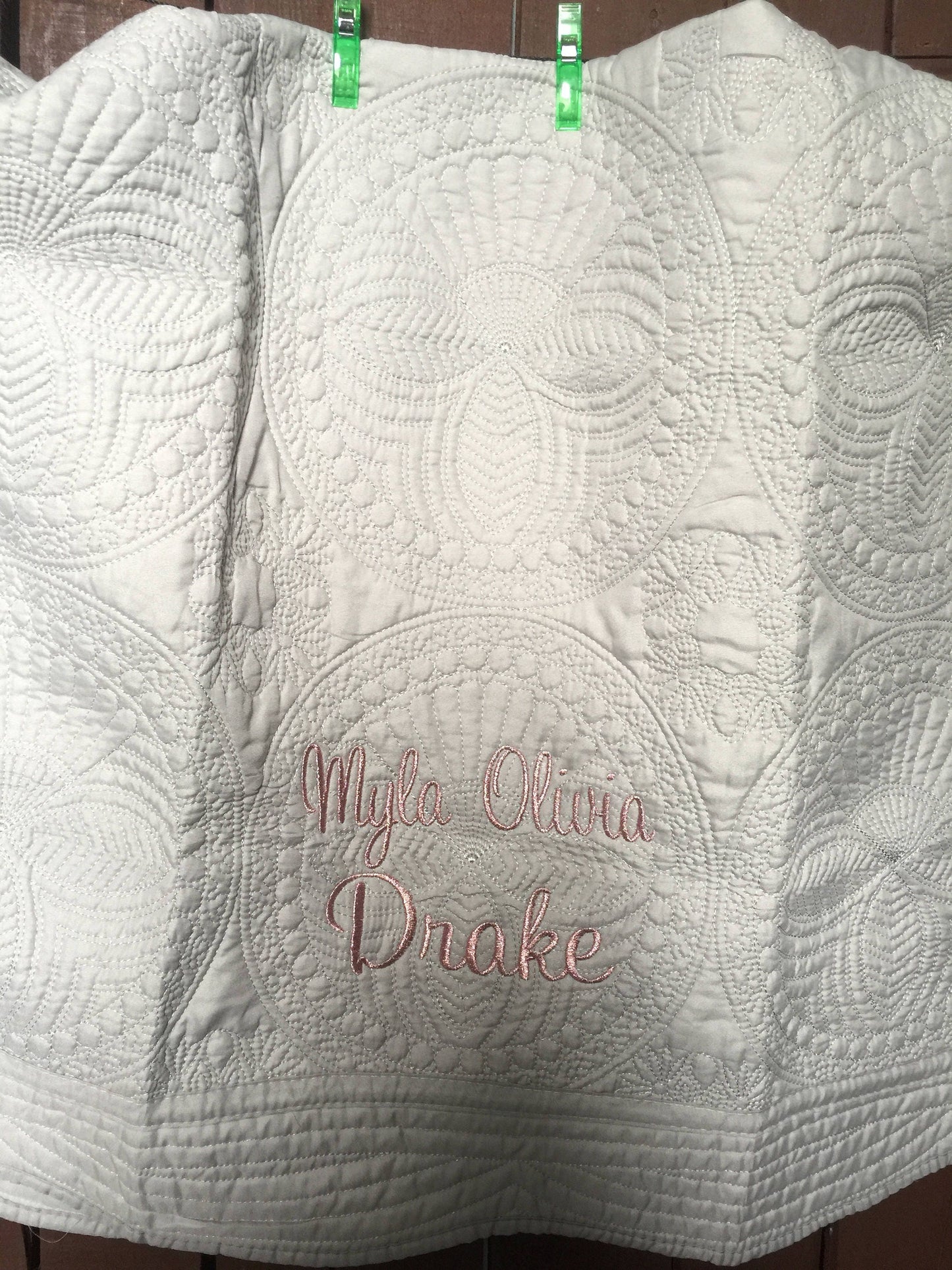Personalized Heirloom Blankets