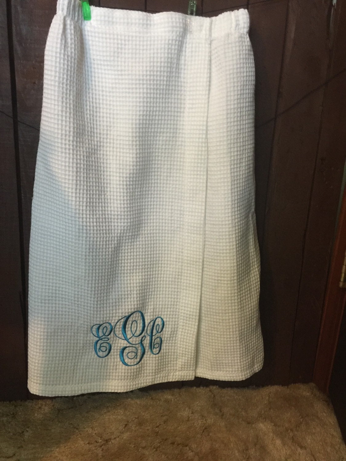 Monogrammed Bath Wrap