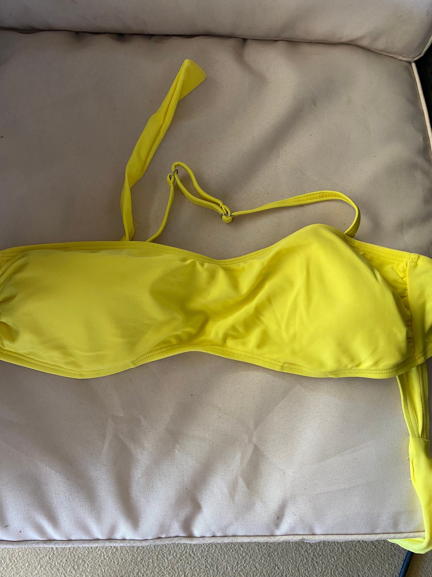 Women’s Bandeau Swimsuit Top Size L