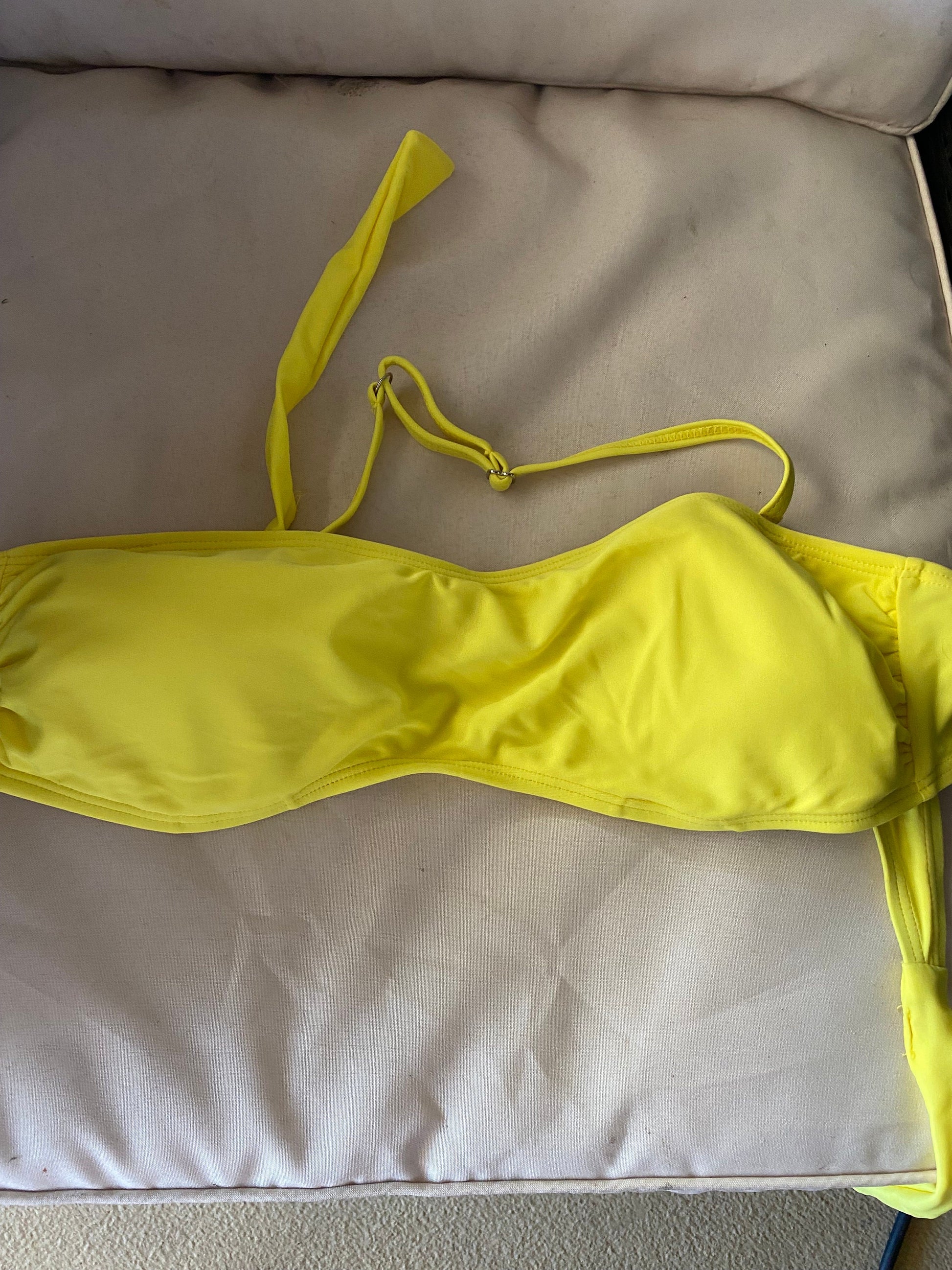 Women’s Bandeau Swimsuit Top Size L