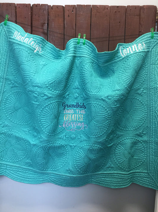 Personalized Heirloom Blankets
