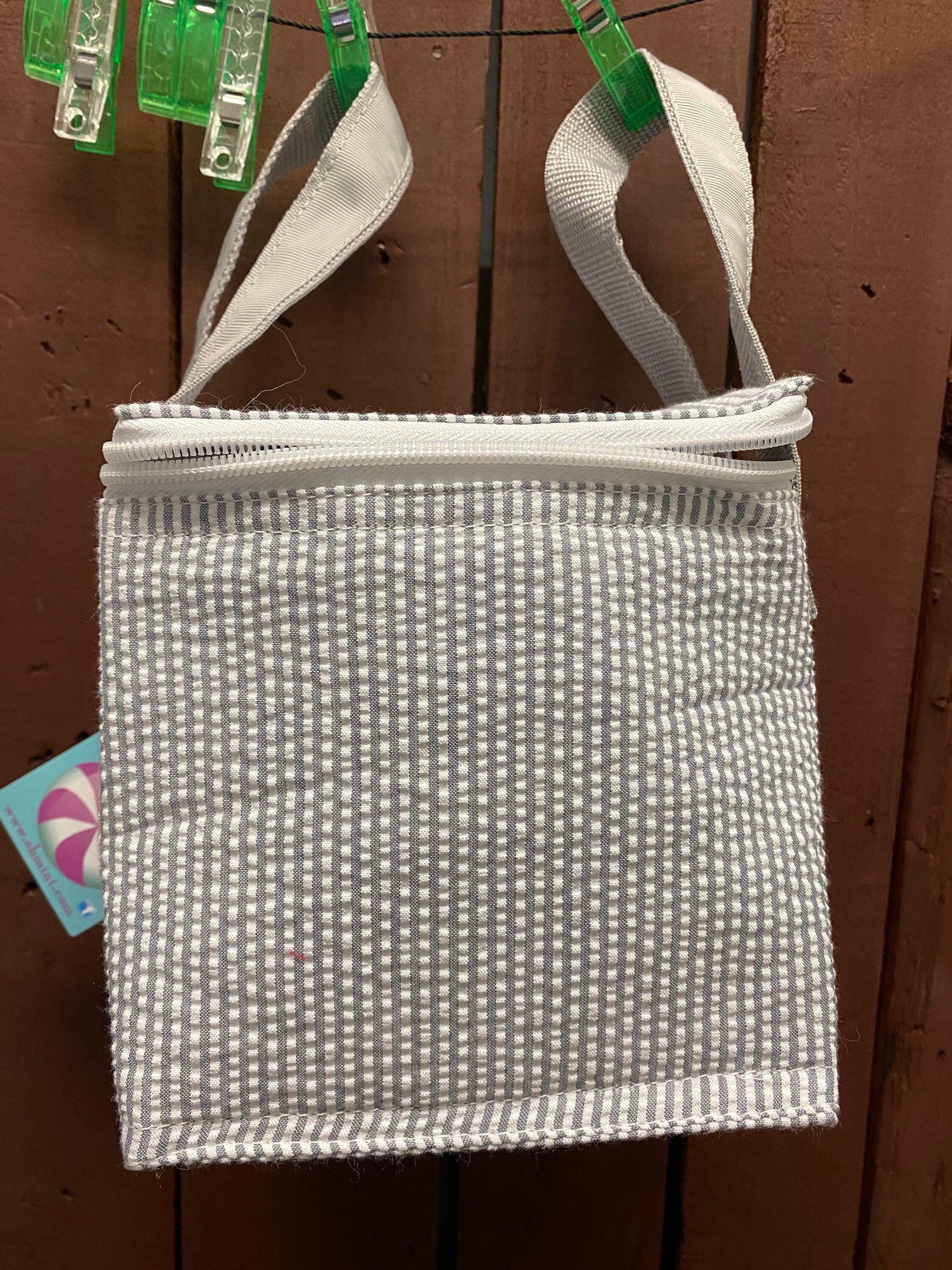 Seersucker Snack Square
