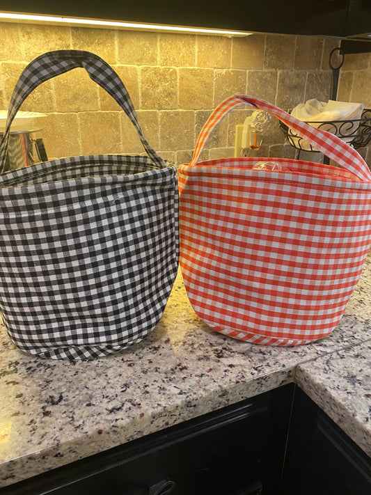 Checkered Bags