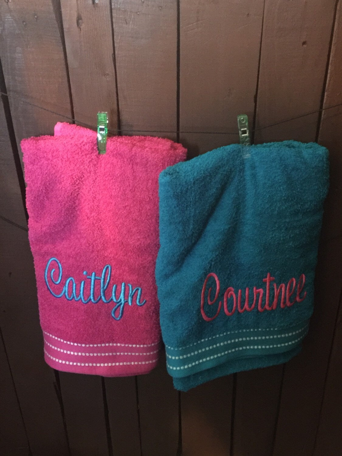 Personalized Beach Towels - NEW COLORS!